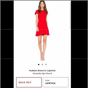 Red dress Amanda Uprichard